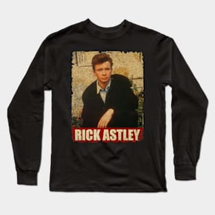 Rick Astley - NEW RETRO STYLE Long Sleeve T-Shirt